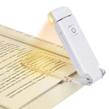 LED Rechargeable Clip-On Book Light