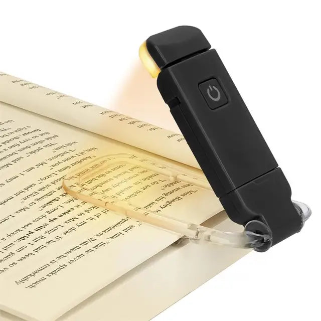 LED Rechargeable Clip-On Book Light