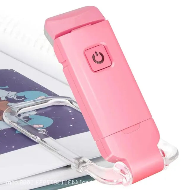 LED Rechargeable Clip-On Book Light
